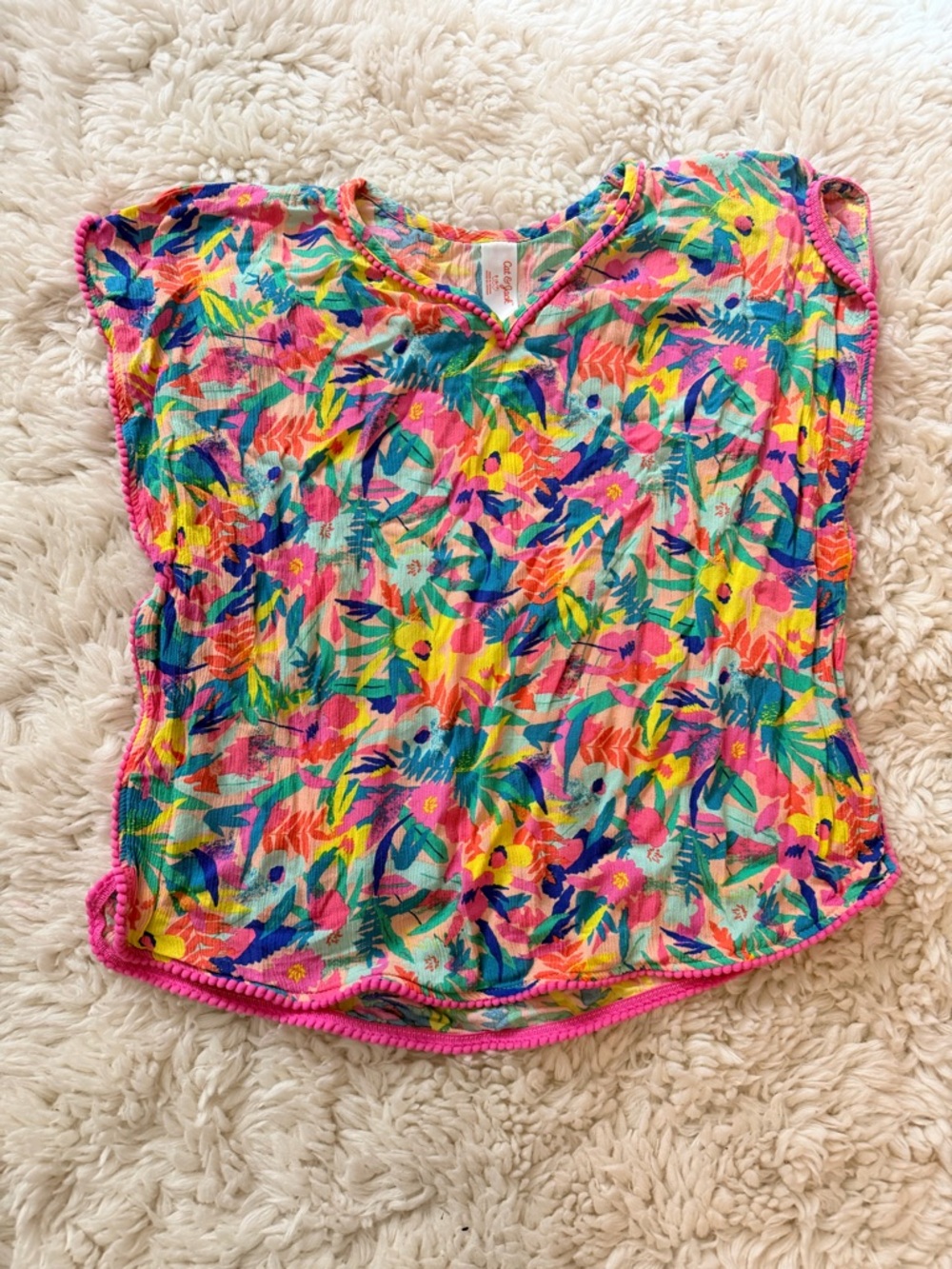 Girls size small swim cover up